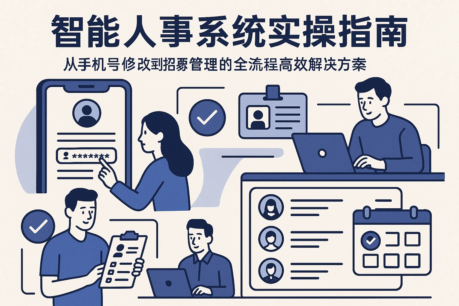 智能人事系统实操指南：从手机号修改到招聘管理的全流程高效解决方案