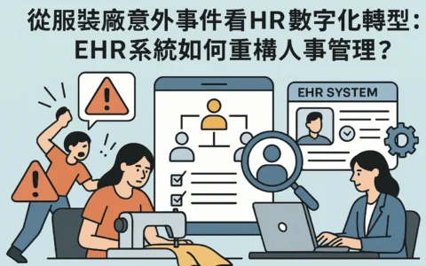 从服装厂意外事件看HR数字化转型：EHR系统如何重构人事管理？