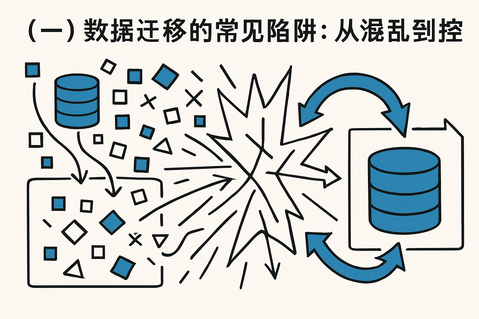 （一）数据迁移的常见陷阱：从混乱到失控