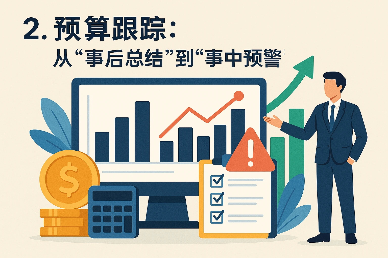 2. 预算跟踪：从“事后总结”到“事中预警”