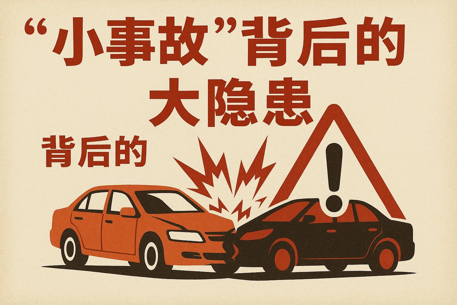 （1）“小事故”背后的“大隐患”