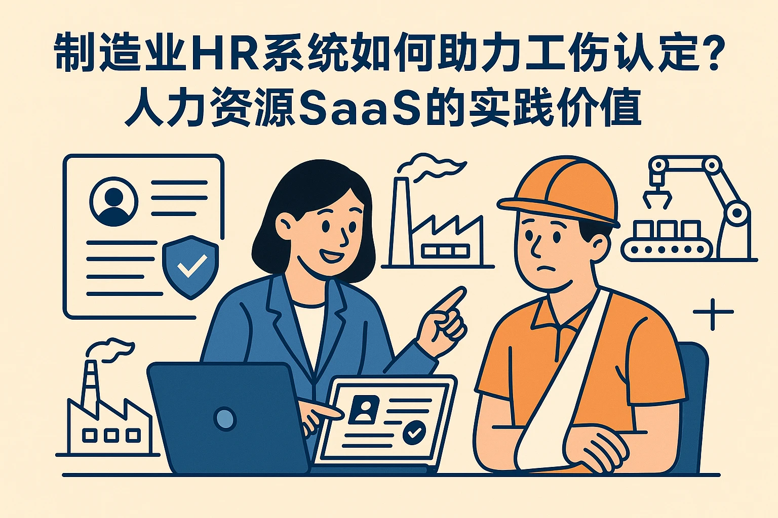制造业HR系统如何助力工伤认定？人力资源SaaS的实践价值