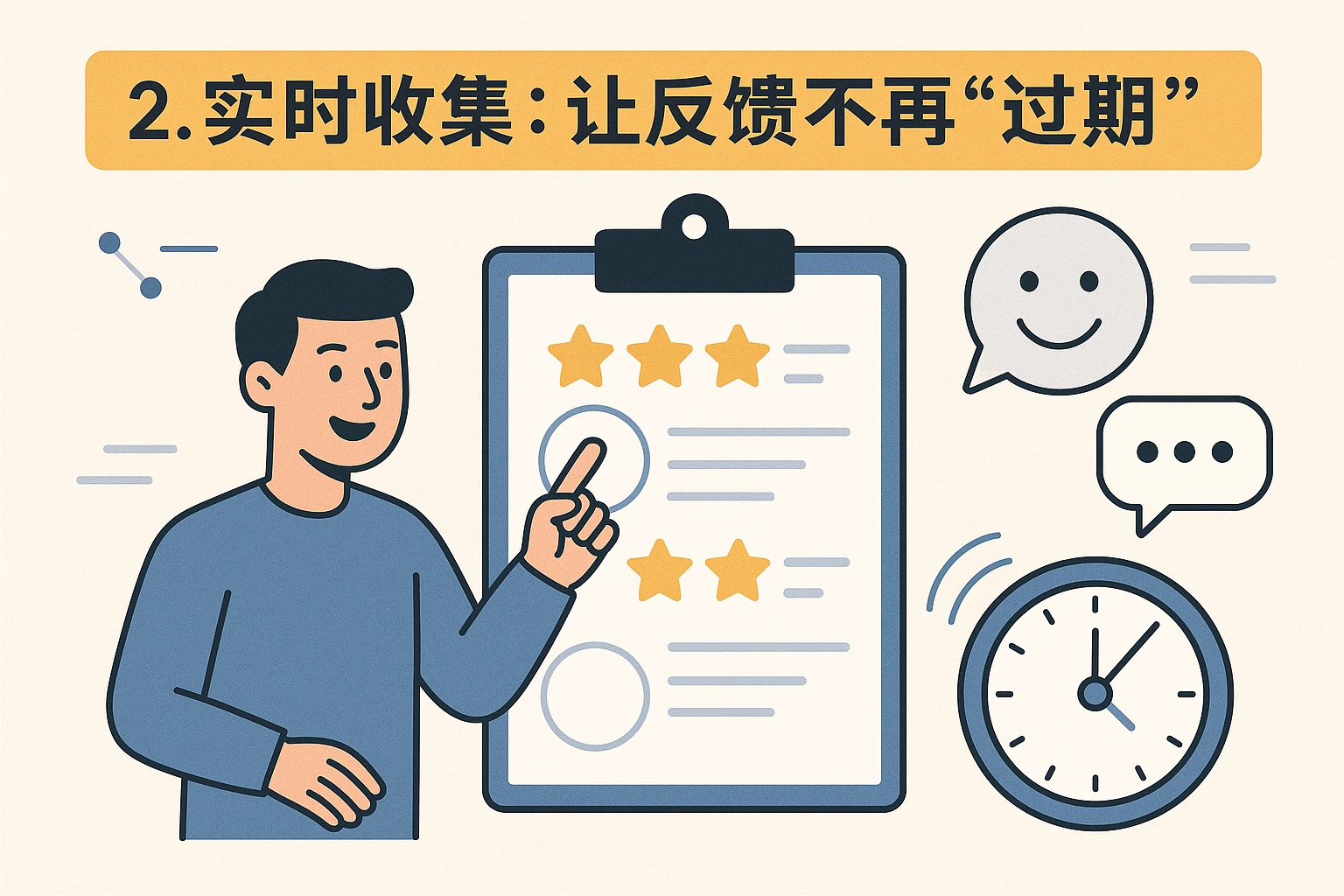 2. 实时收集：让反馈不再“过期”