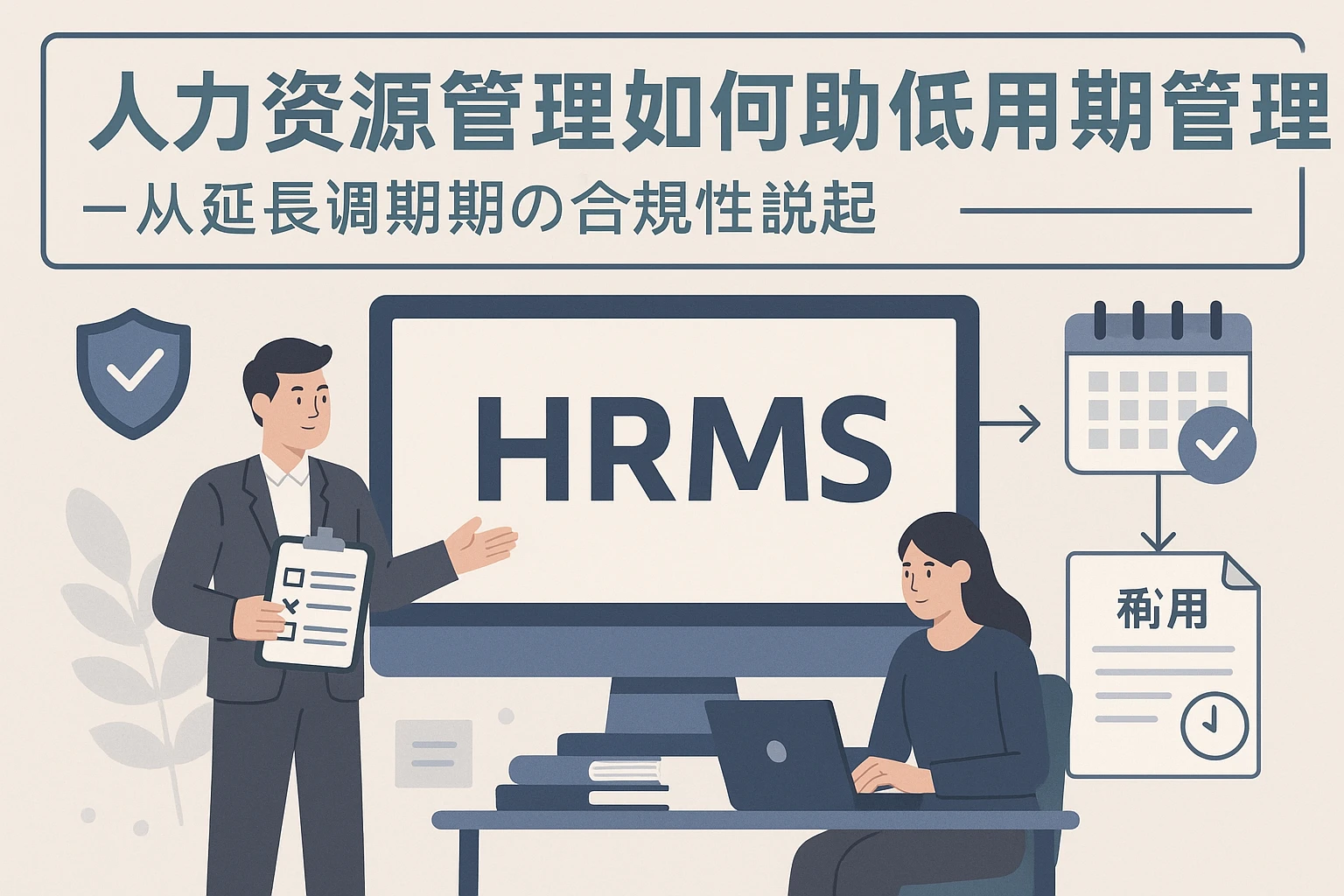 人力资源管理系统如何助力企业规范试用期管理——从延长试用期的合规性说起