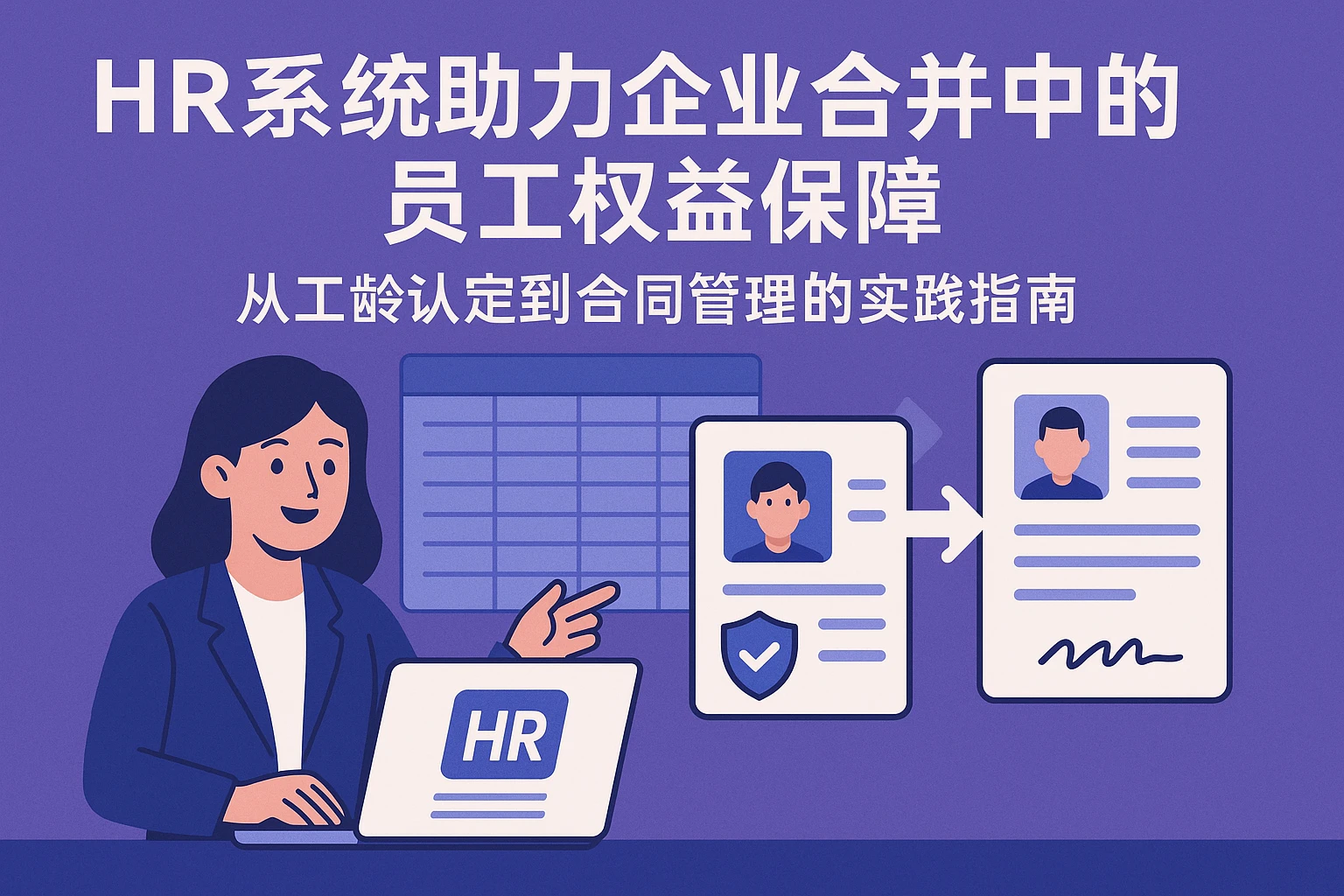 HR系统助力企业合并中的员工权益保障——从工龄认定到合同管理的实践指南