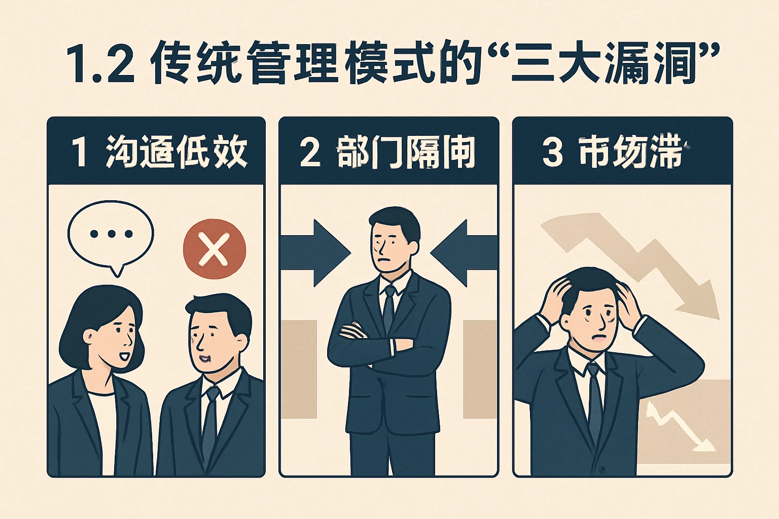 1.2 传统管理模式的“三大漏洞”