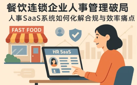 餐饮连锁企业人事管理破局：人事SaaS系统如何化解合规与效率痛点