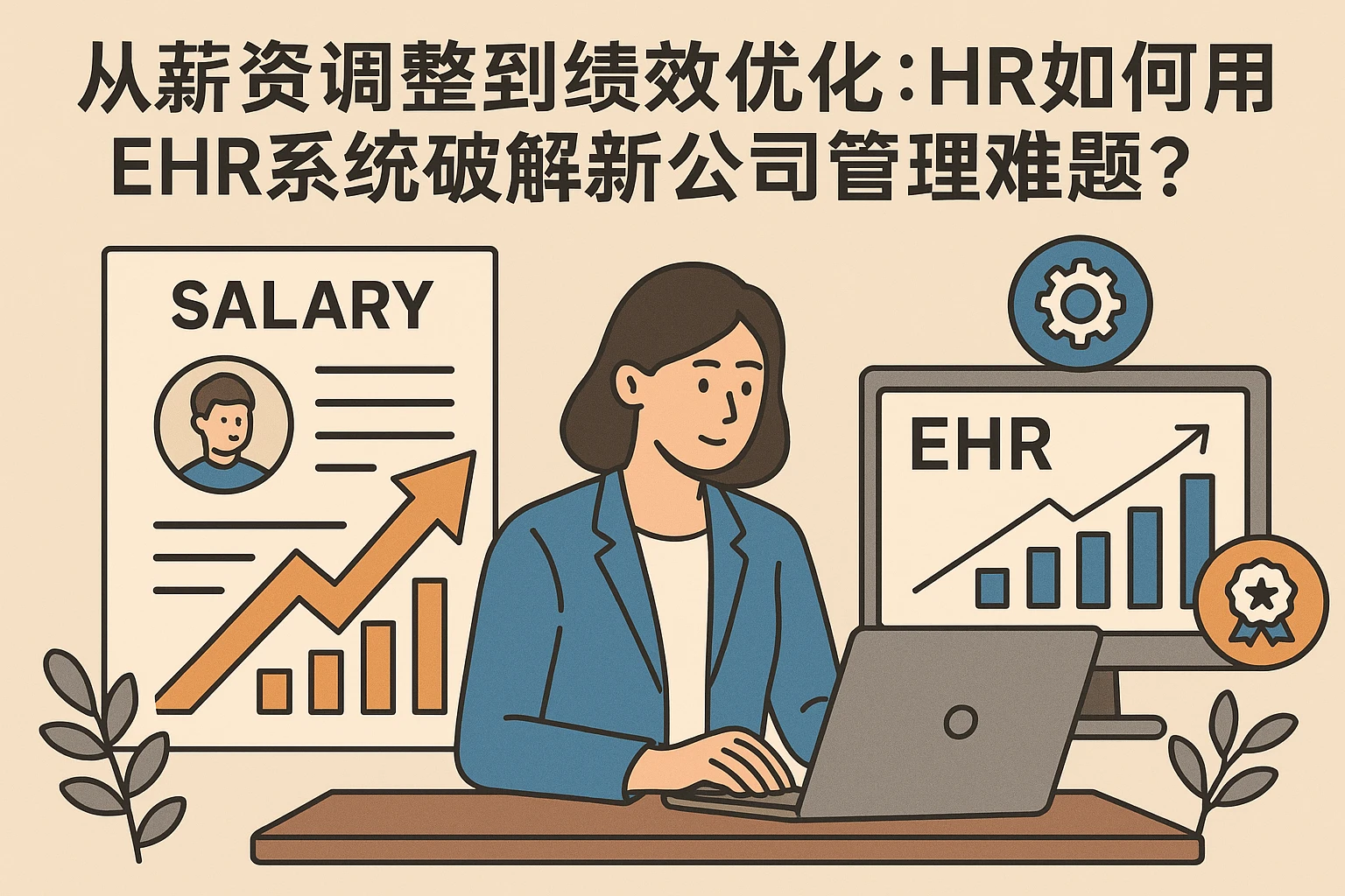 从薪资调整到绩效优化：HR如何用EHR系统破解新公司管理难题？