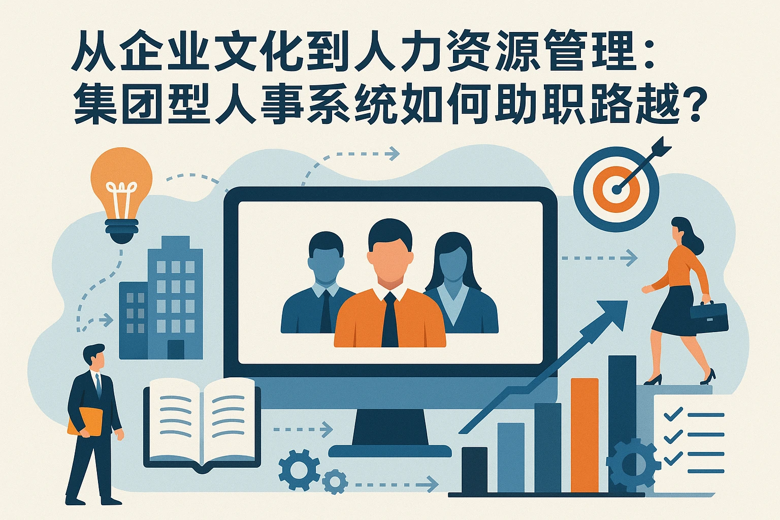 从企业文化到人力资源管理：集团型人事系统如何助力职场跨越？