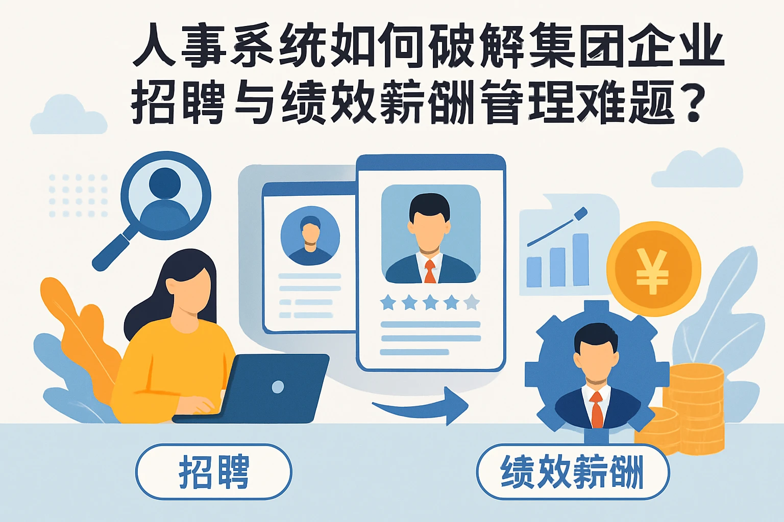 人事系统如何破解集团企业招聘与绩效薪酬管理难题？