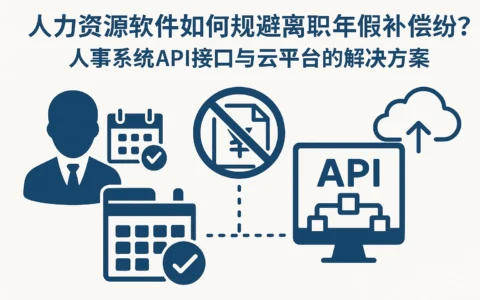 人力资源软件如何规避离职年假补偿纠纷？人事系统API接口与云平台的解决方案