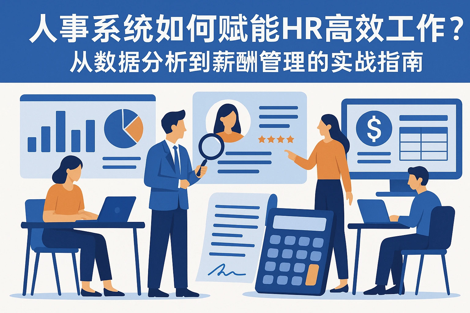人事系统如何赋能HR高效工作？从数据分析到薪酬管理的实战指南