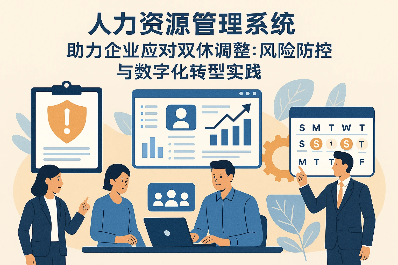 人力资源管理系统助力企业应对双休调整：风险防控与数字化转型实践