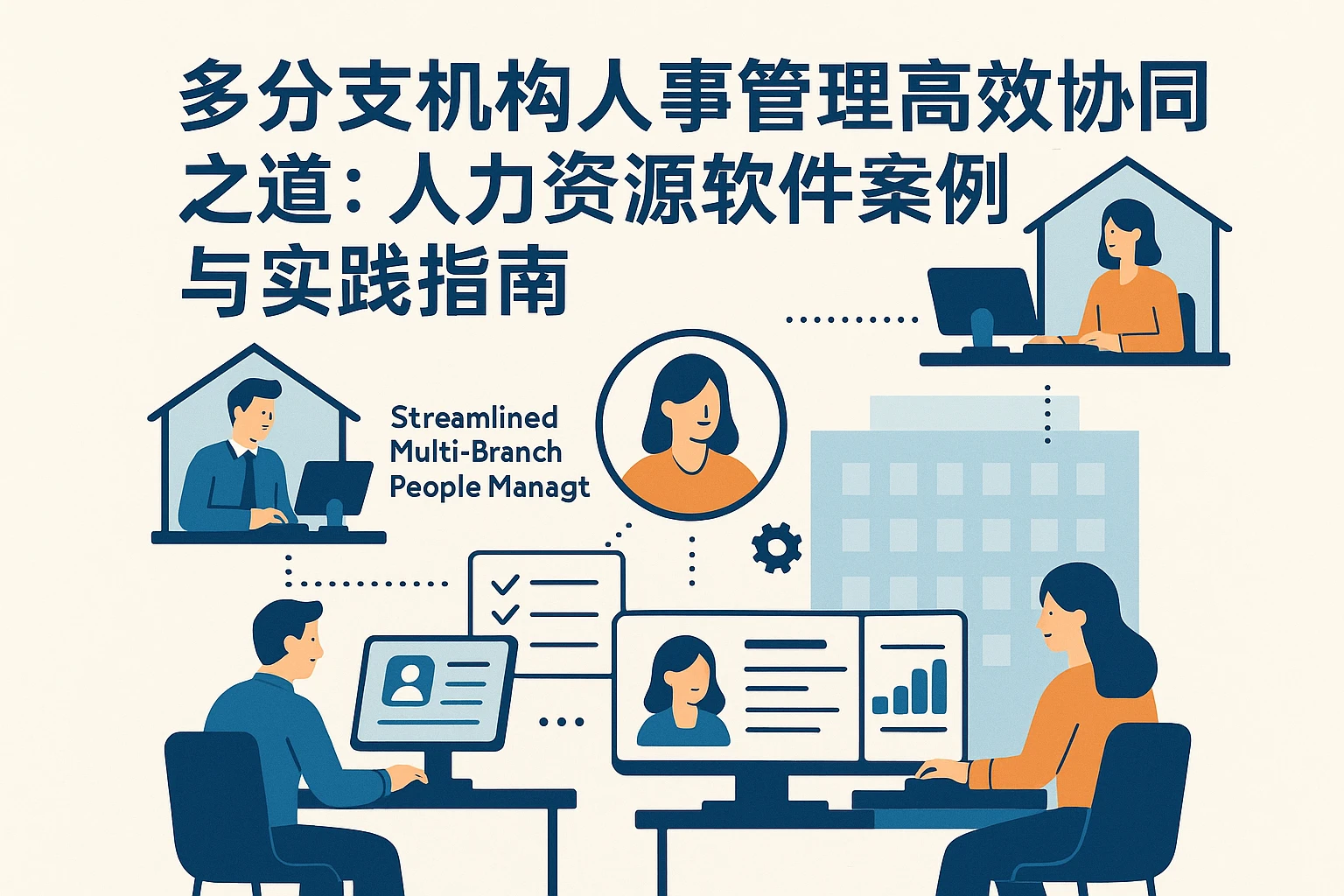 多分支机构人事管理高效协同之道：人力资源软件案例与实践指南