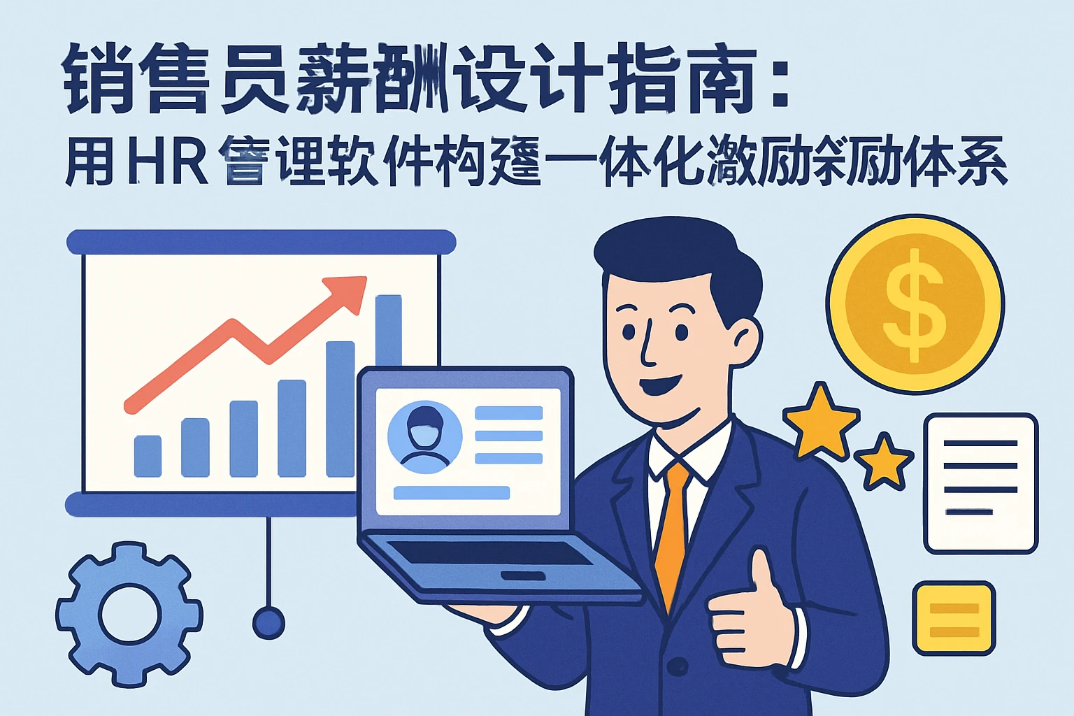 销售员薪酬设计指南：用HR管理软件构建一体化激励体系
