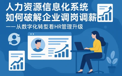 人力资源信息化系统如何破解企业调岗调薪合规难题？——从数字化转型看HR管理升级