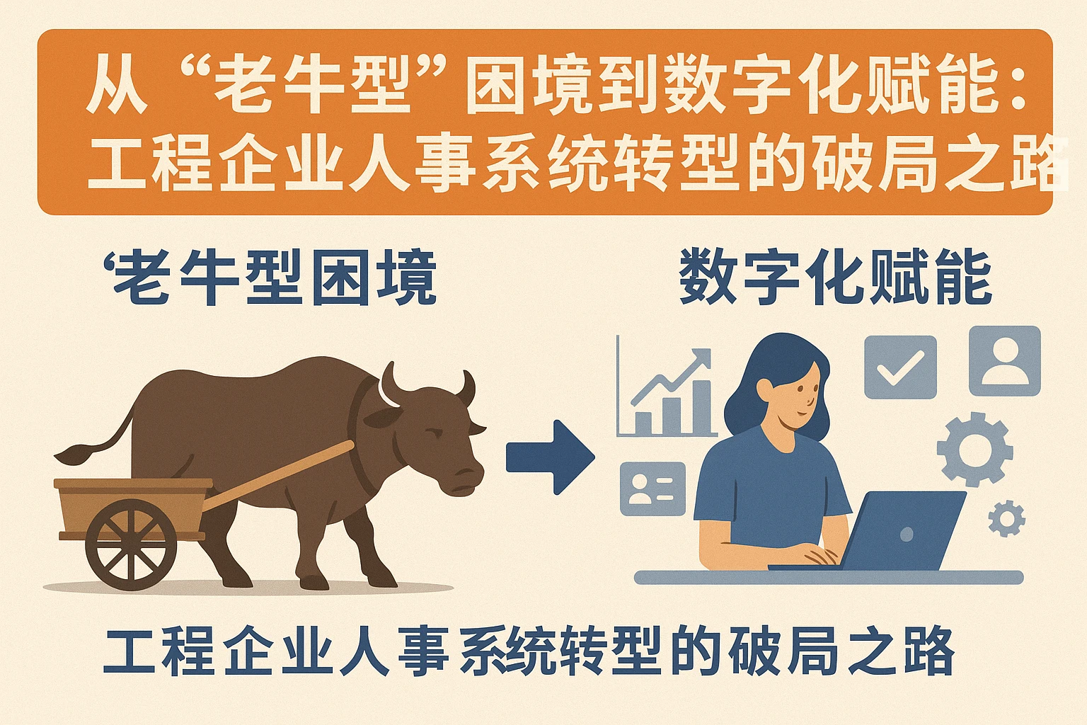 从“老牛型”困境到数字化赋能：工程企业人事系统转型的破局之路