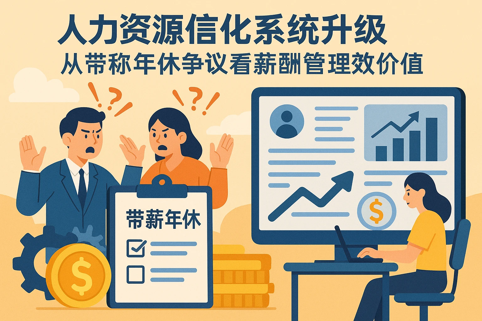 人力资源信息化系统升级：从带薪年休假争议看薪酬管理系统的价值