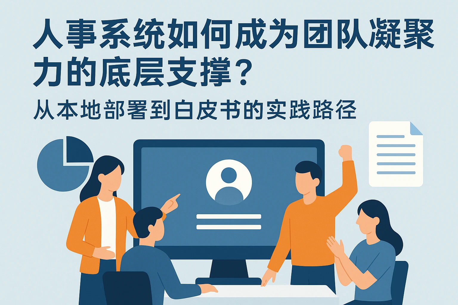 人事系统如何成为团队凝聚力的底层支撑？从本地部署到白皮书的实践路径