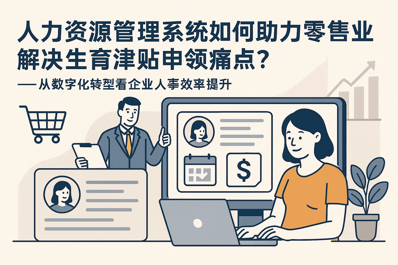 人力资源管理系统如何助力零售业解决生育津贴申领痛点？——从数字化转型看企业人事效率提升