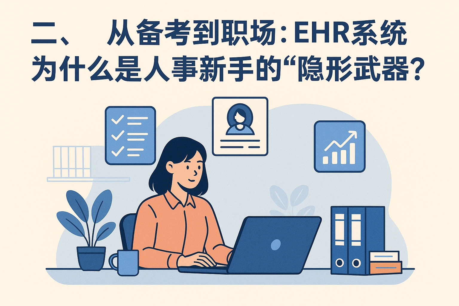 二、从备考到职场：EHR系统为什么是人事新手的“隐形武器”？