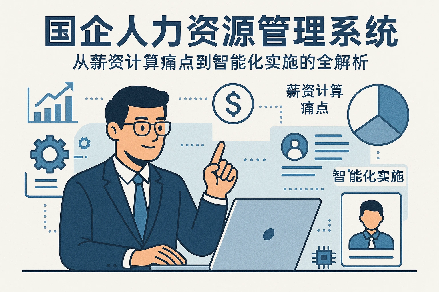 国企人力资源管理系统：从薪资计算痛点到智能化实施的全解析