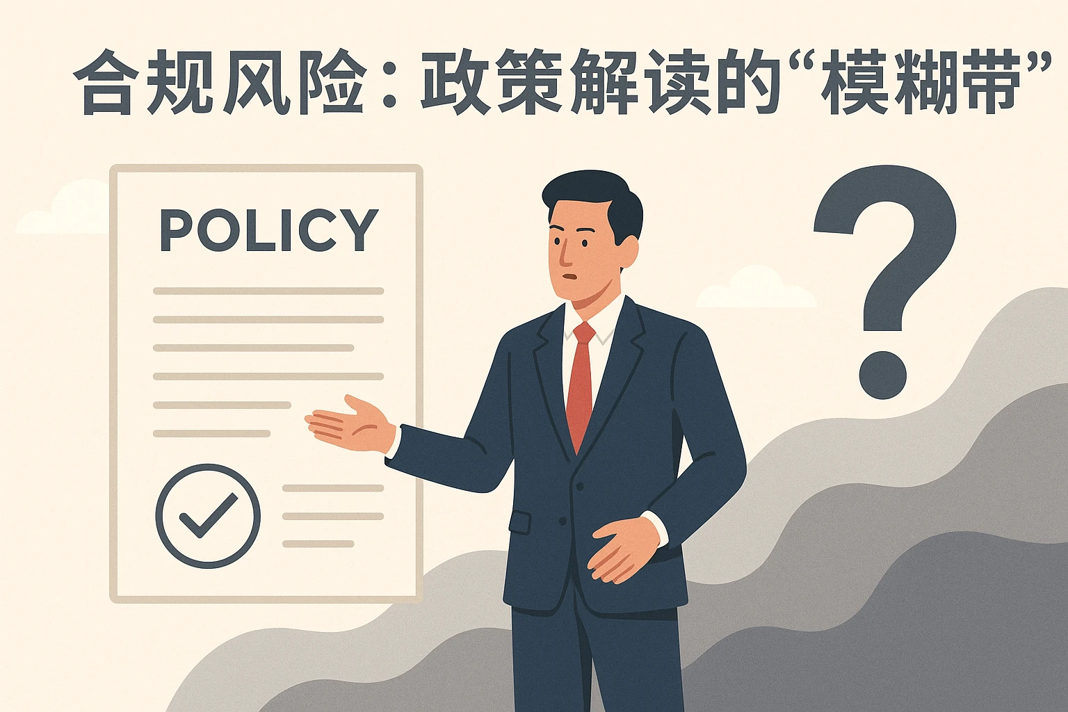 2. 合规风险：政策解读的“模糊地带”