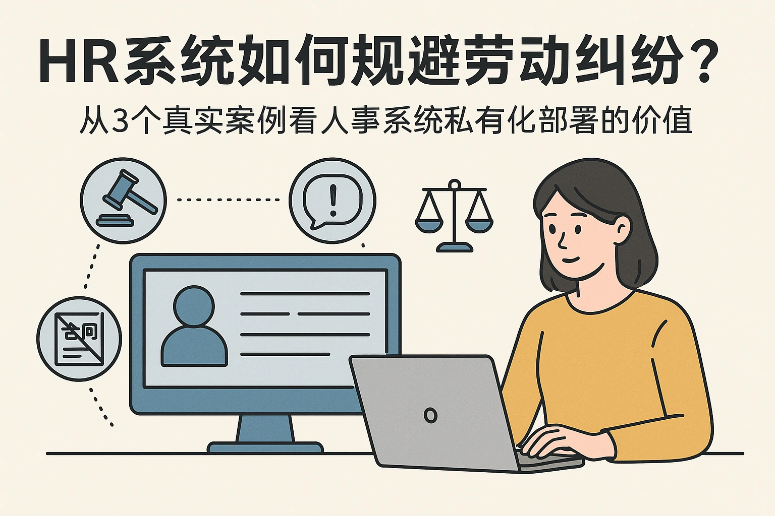 HR系统如何规避劳动纠纷？从3个真实案例看人事系统私有化部署的价值