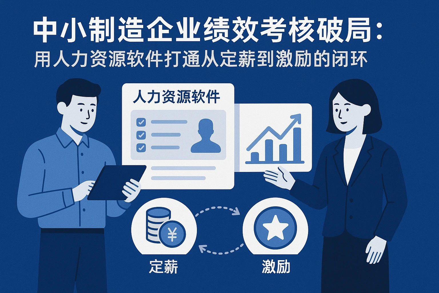 中小制造企业绩效考核破局：用人力资源软件打通从定薪到激励的闭环
