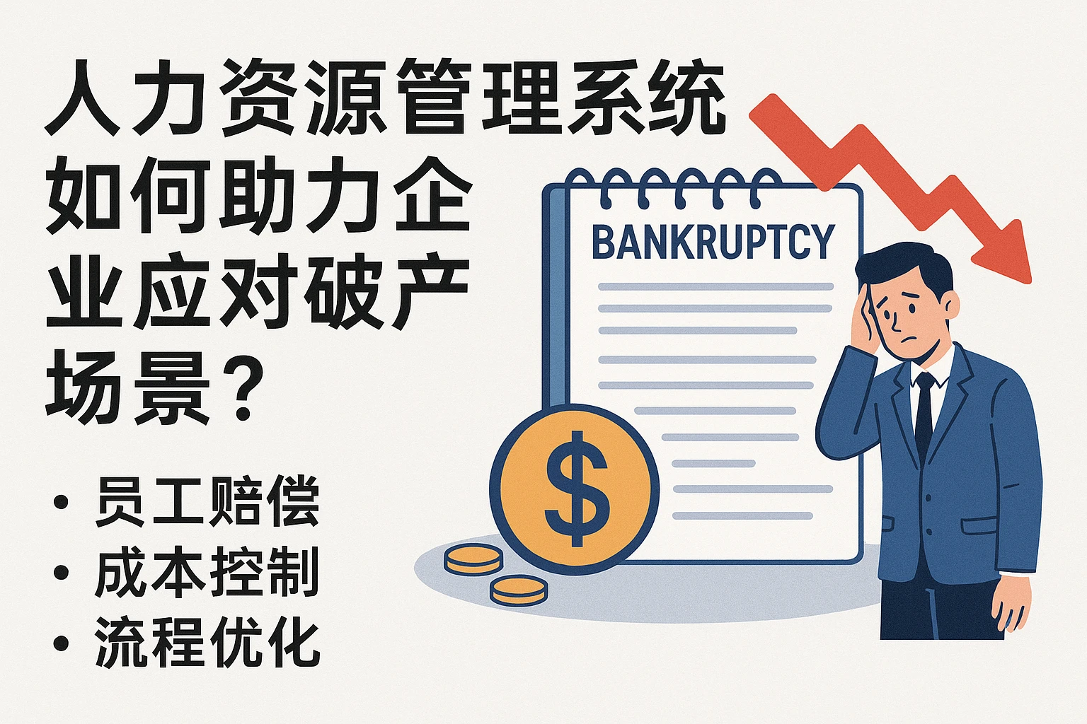 人力资源管理系统如何助力企业应对破产场景？从员工赔偿到流程优化的全维度解析