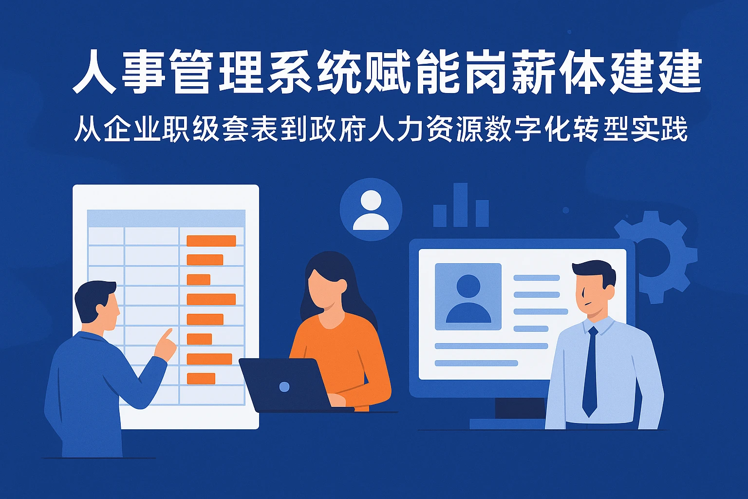 人事管理系统赋能岗薪体系构建：从企业职级套表到政府人力资源数字化转型实践