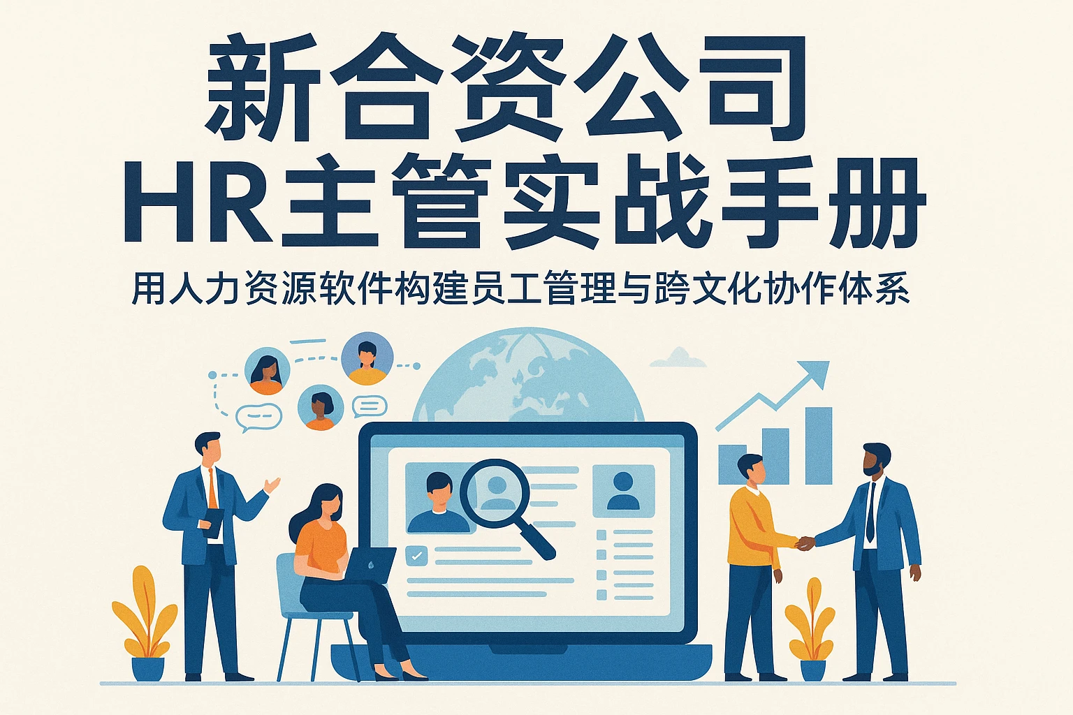 新合资公司HR主管实战手册：用人力资源软件构建员工管理与跨文化协作体系