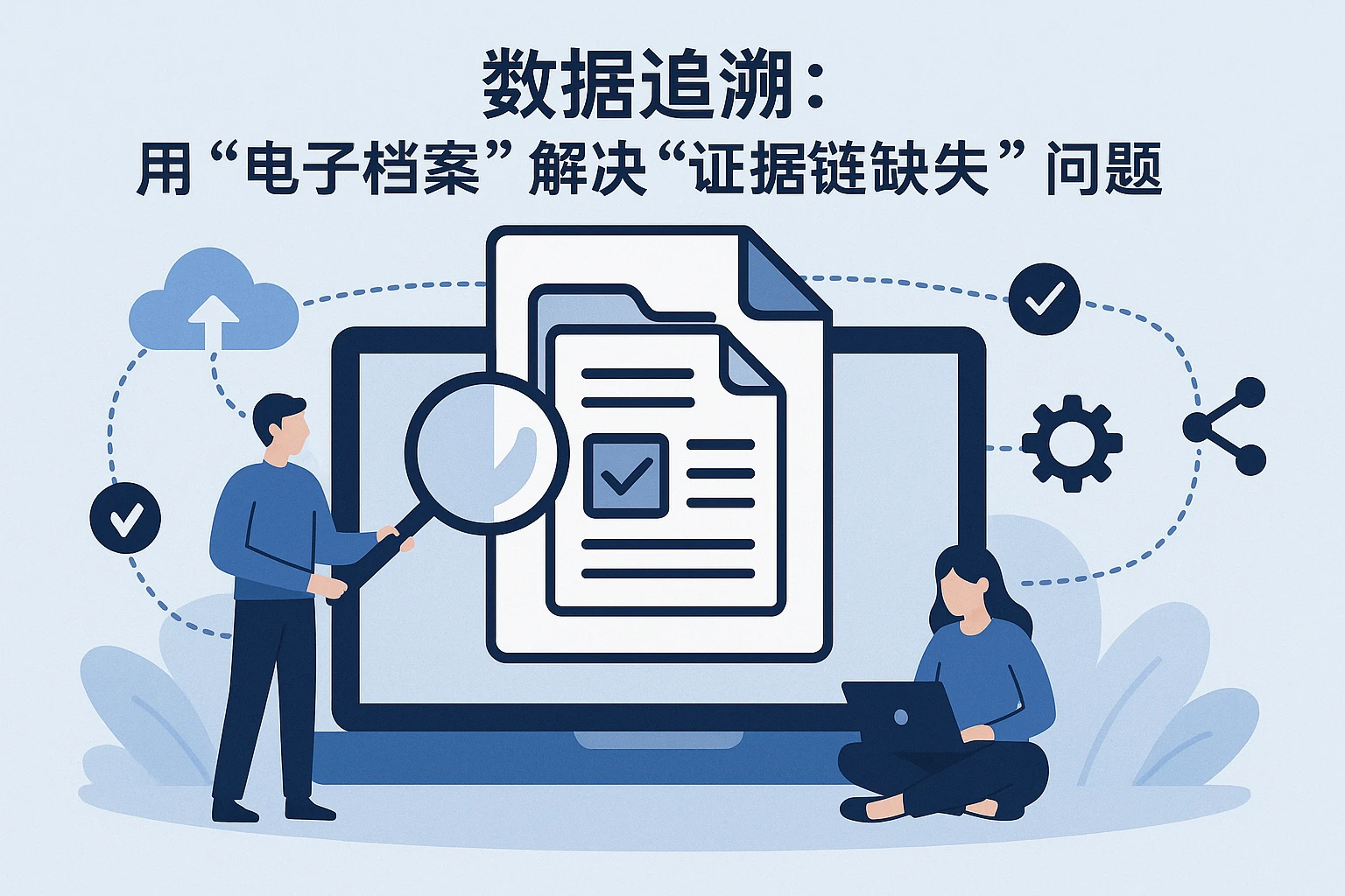 2. 数据追溯：用“电子档案”解决“证据链缺失”问题