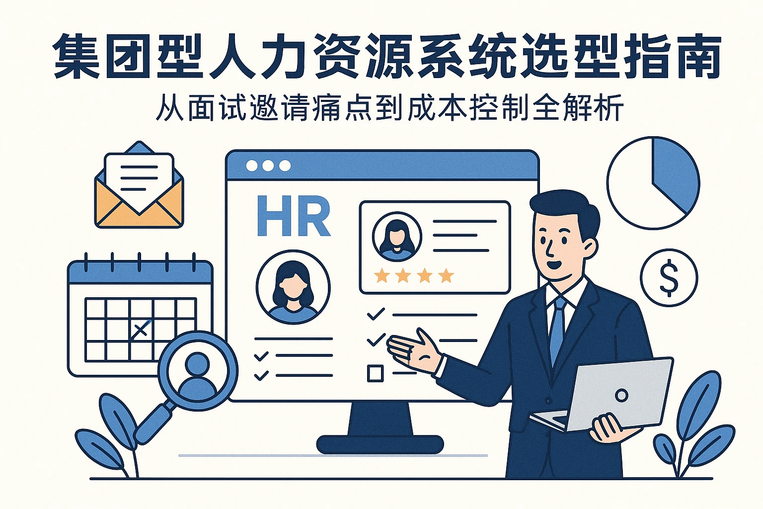 集团型人力资源系统选型指南：从面试邀请痛点到成本控制全解析