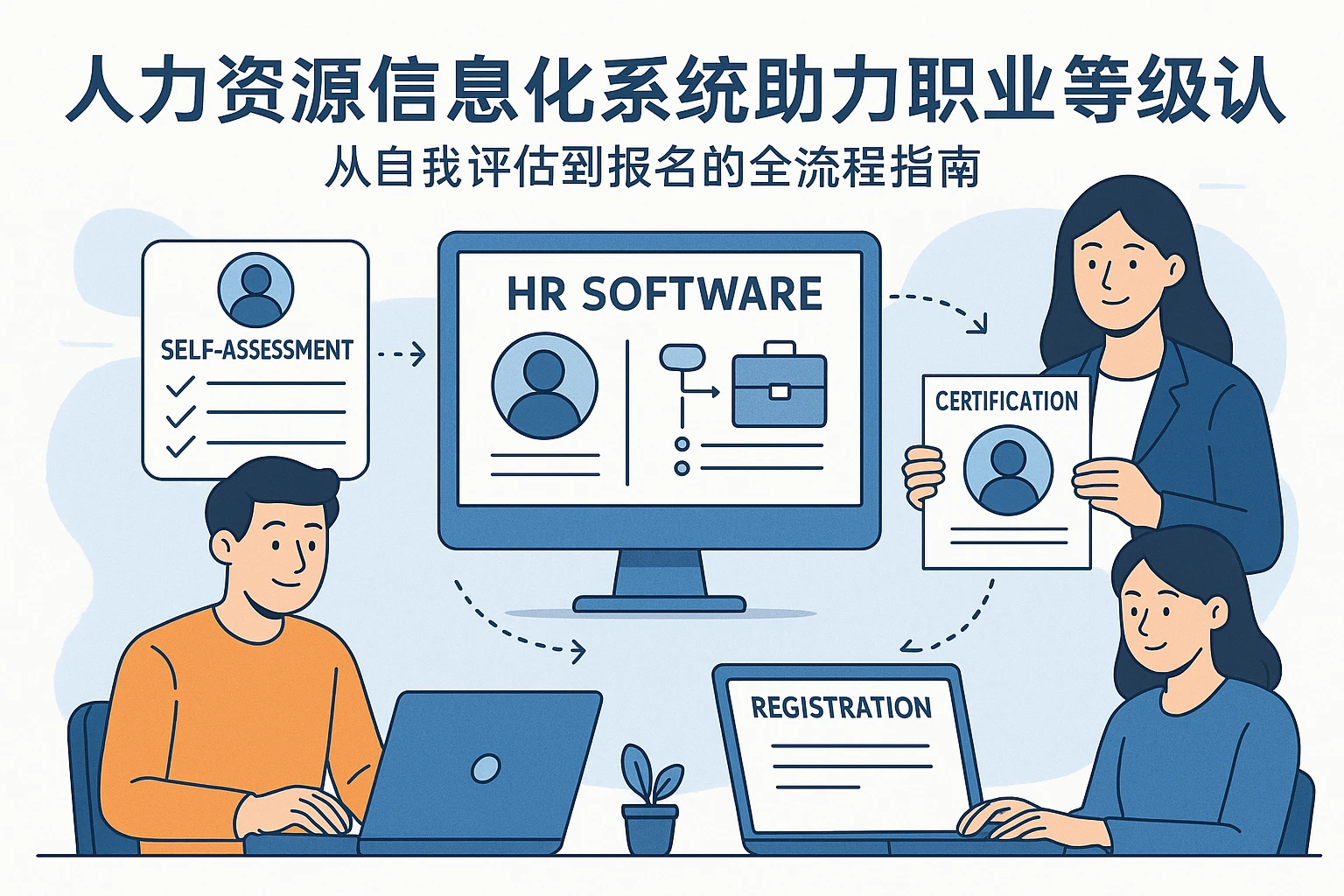 人力资源信息化系统助力职业等级认定：从自我评估到报名的全流程指南
