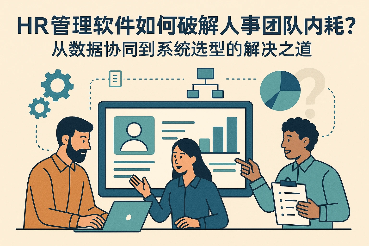 HR管理软件如何破解人事团队内耗？从数据协同到系统选型的解决之道