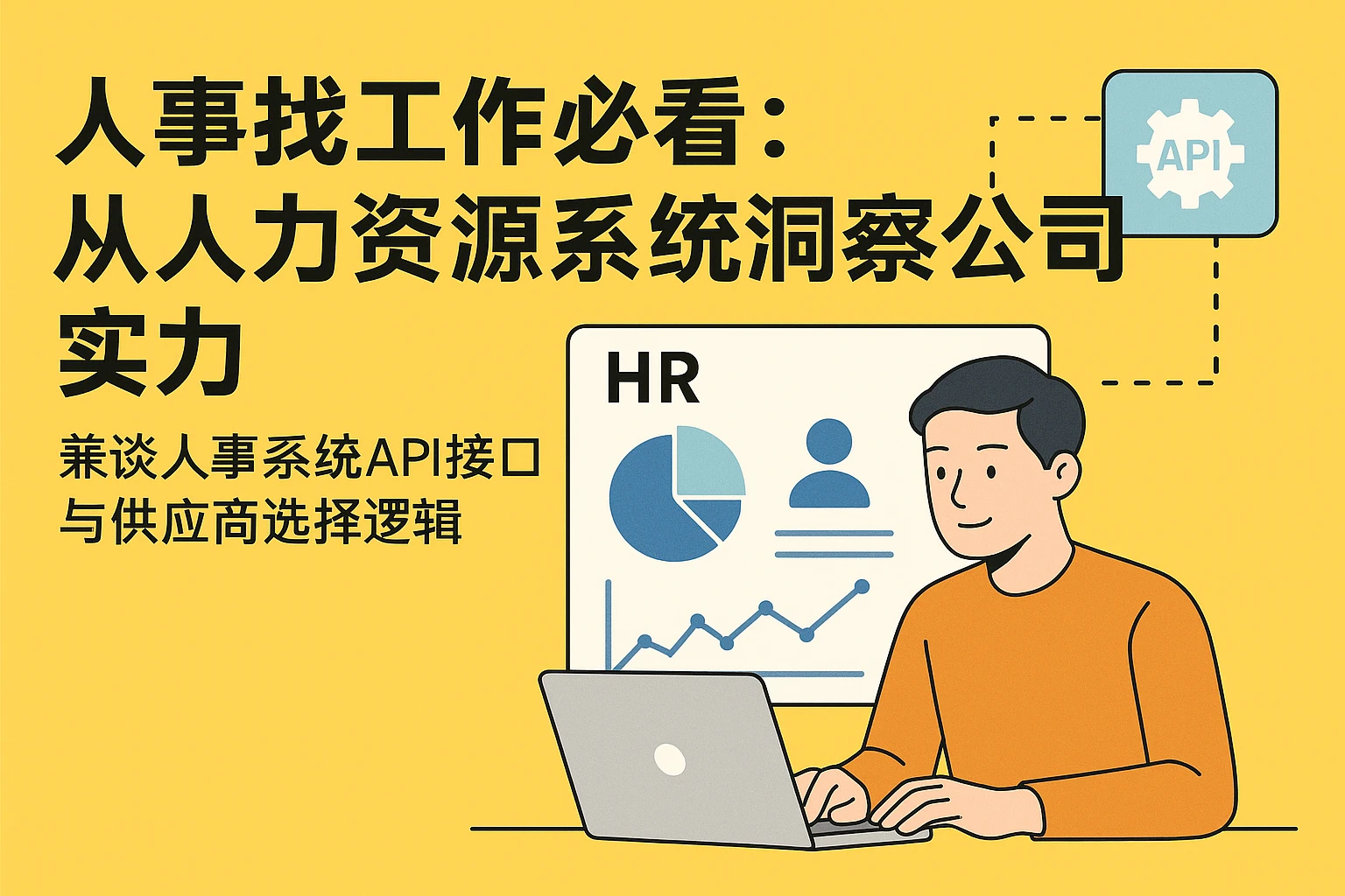 人事找工作必看：从人力资源系统洞察公司实力——兼谈人事系统API接口与供应商选择逻辑