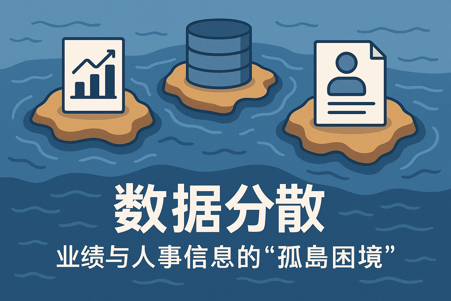 数据分散：业绩与人事信息的“孤岛困境”