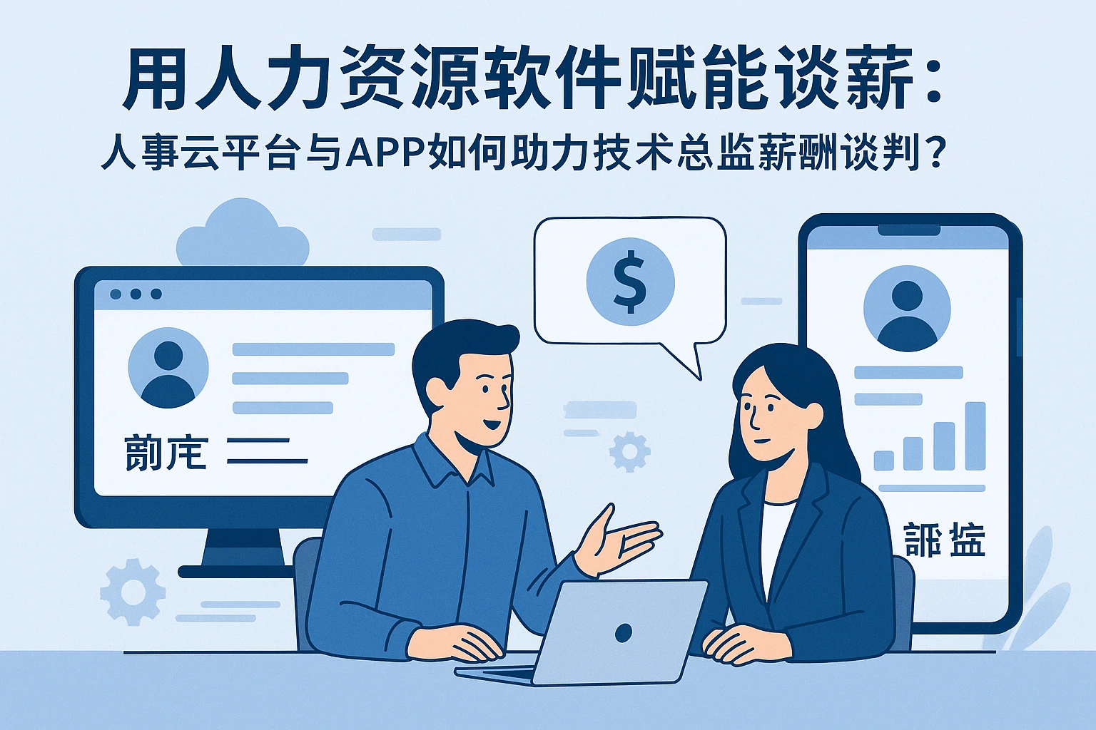 用人力资源软件赋能谈薪：人事云平台与APP如何助力技术总监薪酬谈判？