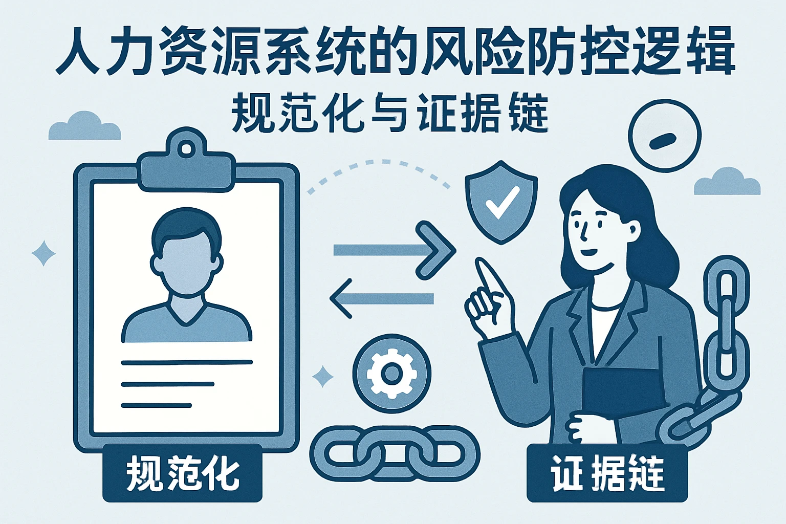 2. 人力资源系统的风险防控逻辑：规范化与证据链