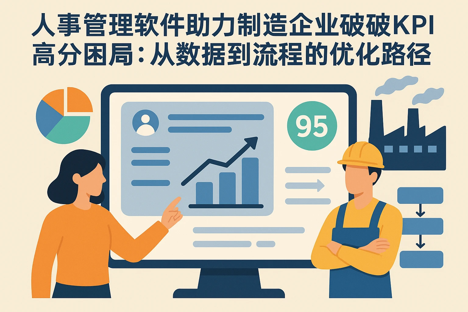 人事管理软件助力制作企业破解KPI高分困局：从数据到流程的优化路径