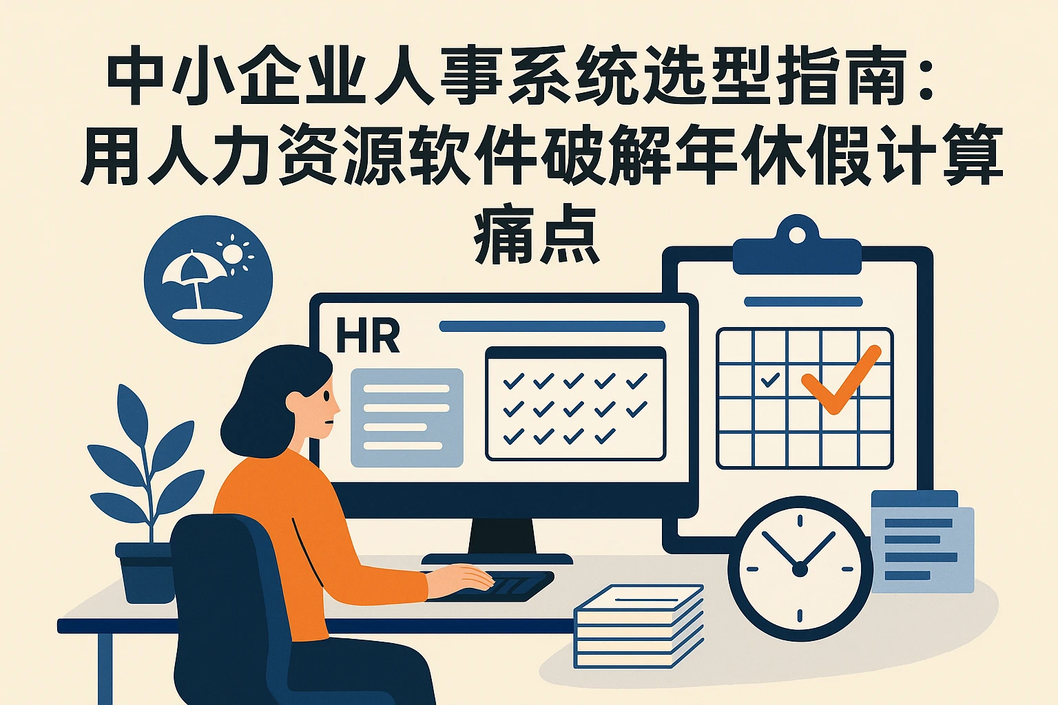 中小企业人事系统选型指南：用人力资源软件破解年休假计算痛点