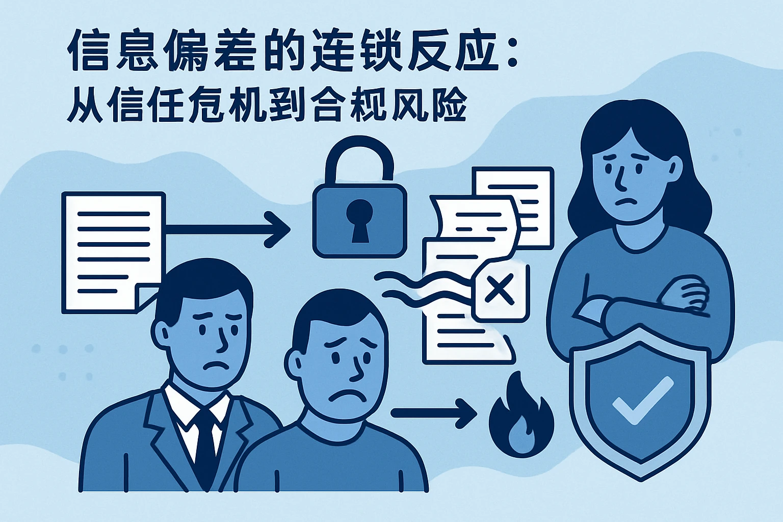 2. 信息偏差的连锁反应：从信任危机到合规风险
