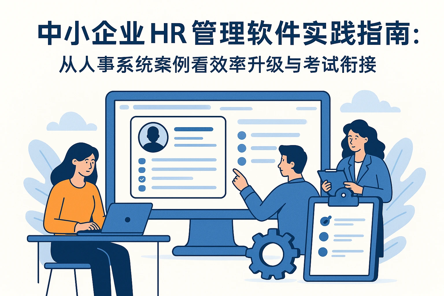 中小企业HR管理软件实践指南：从人事系统案例看效率升级与考试衔接