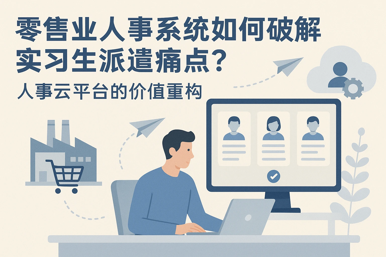 零售业人事系统如何破解实习生派遣痛点？人事云平台的价值重构