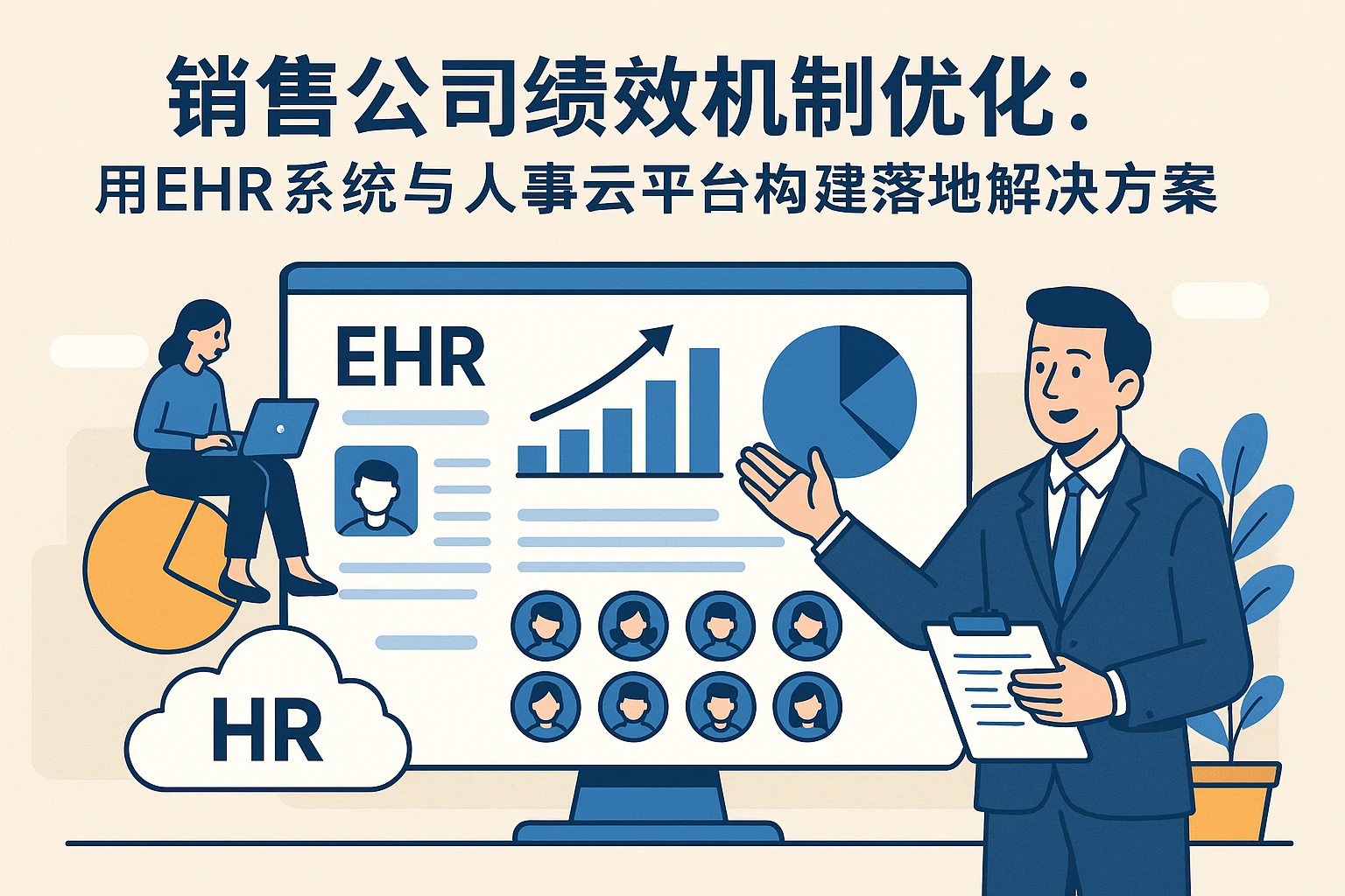 销售公司绩效机制优化：用EHR系统与人事云平台构建落地解决方案