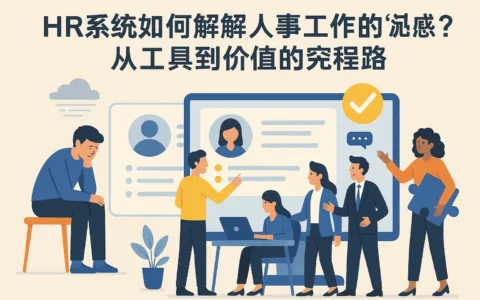 HR系统如何破解人事工作的“孤单感”？从工具到价值的转型之路
