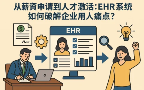 从薪资申请到人才激活：EHR系统如何破解企业用人痛点？