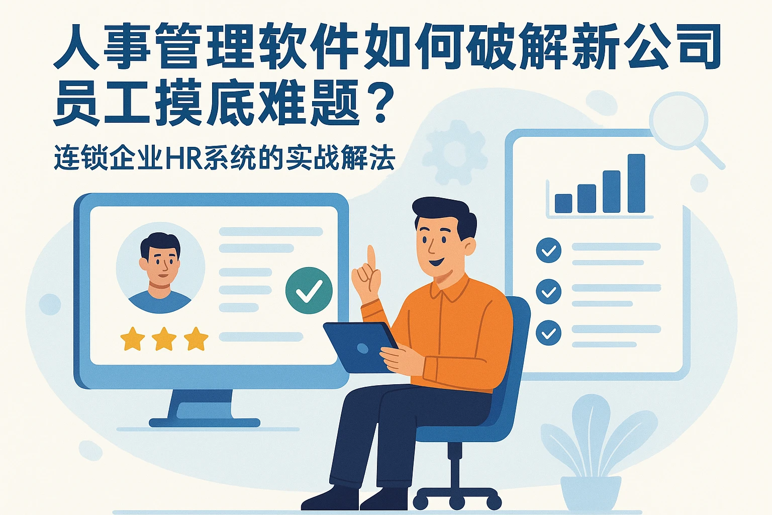 人事管理软件如何破解新公司员工摸底难题？连锁企业HR系统的实战解法