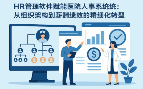 HR管理软件赋能医院人事系统：从组织架构到薪酬绩效的精细化转型